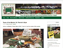 Tablet Screenshot of belfastfarmersmarket.org